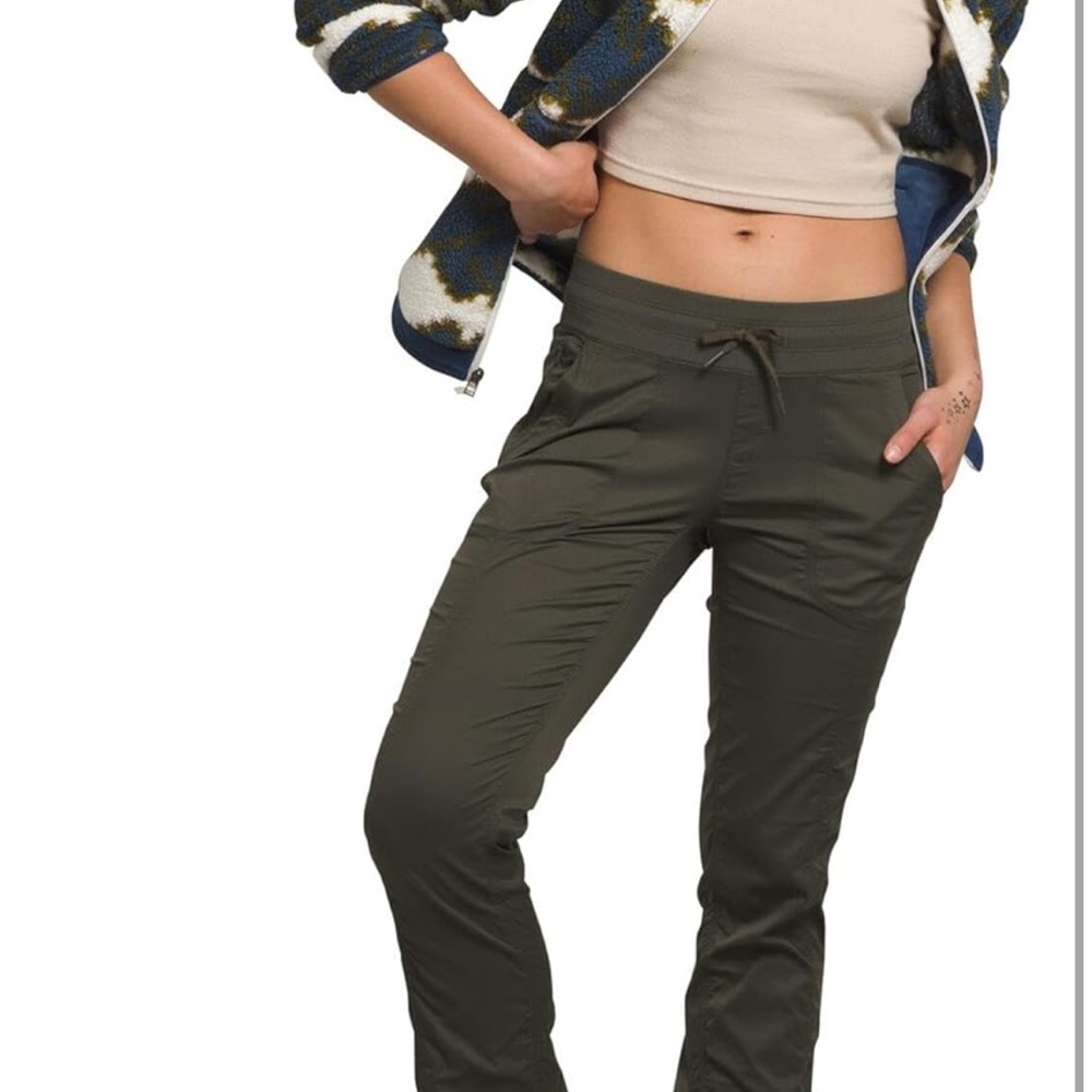 Olive Green Women's Pants